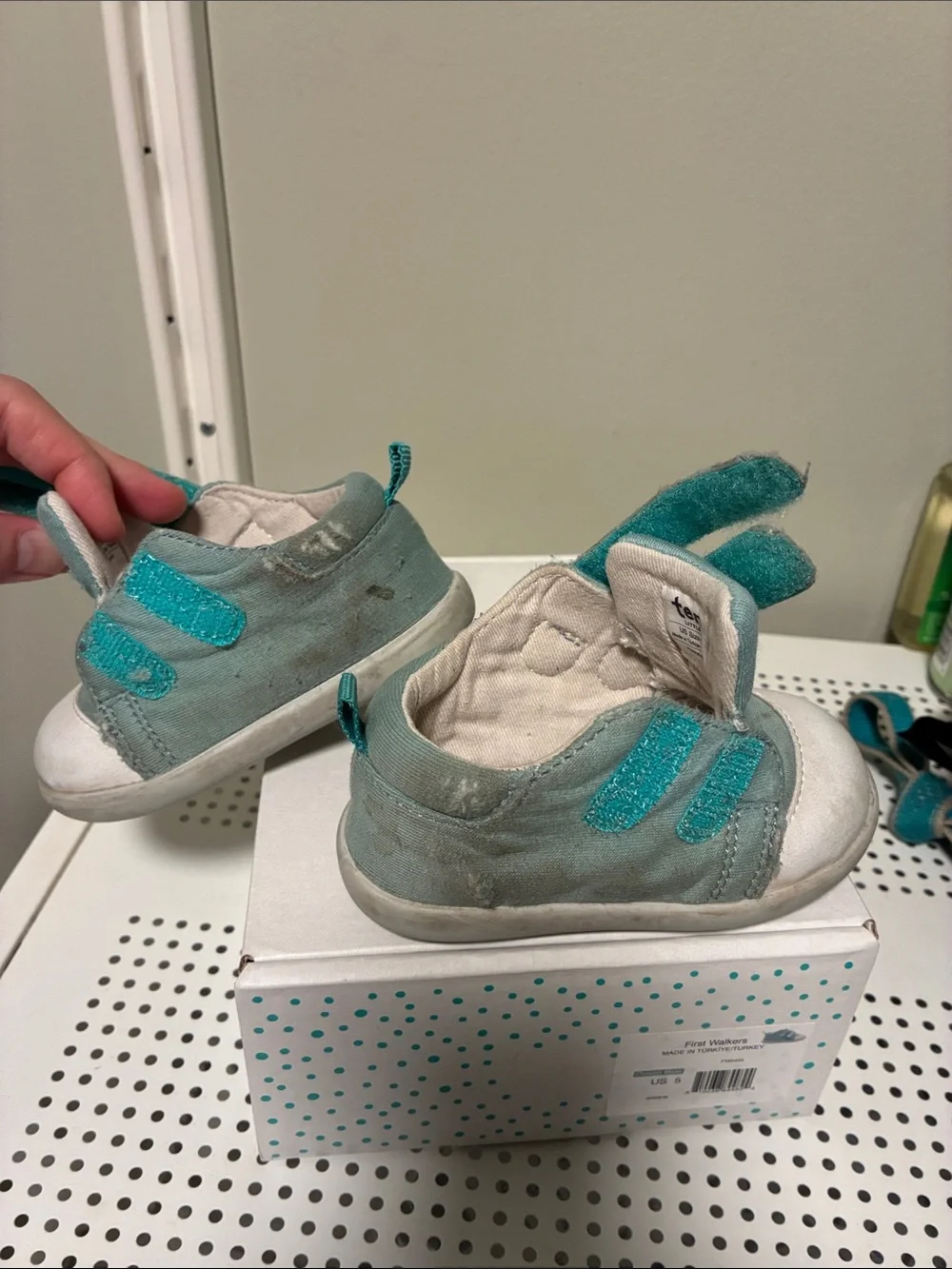 Ten Little Toddler First Walker Hook-and-Loop Shoes (5)